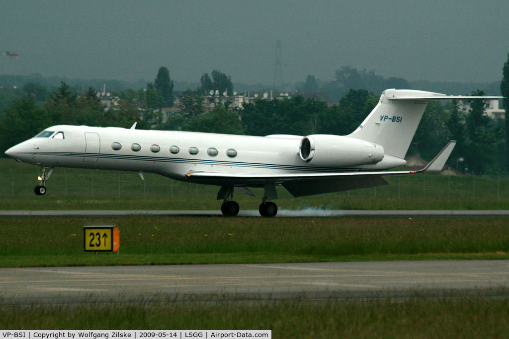VP-BSI, 2005 Gulfstream Aerospace V-SP G550 C/N 5084, visitor