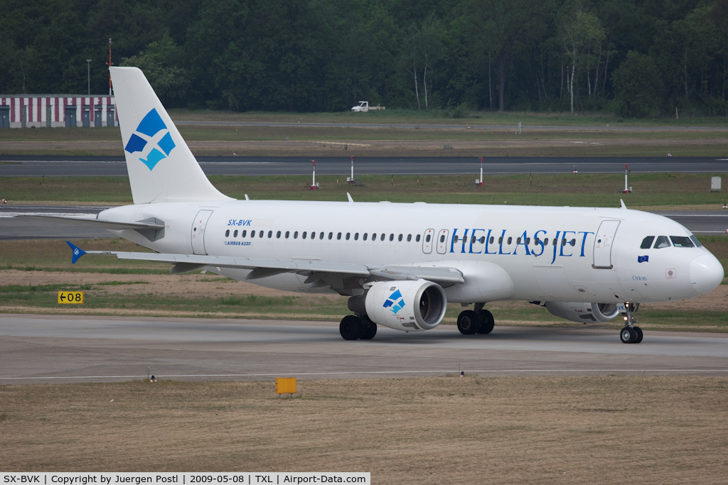 SX-BVK, 1989 Airbus A320-212 C/N 88, Hellas Jet Airbus A320-212