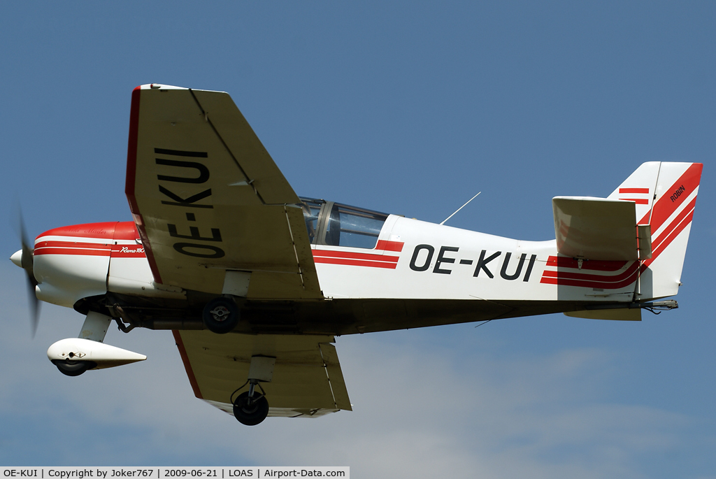 OE-KUI, Robin DR-400-180R Remorqueur Regent C/N 2059, Austrian Aero Club Robin DR.400/180R Remorqueur
