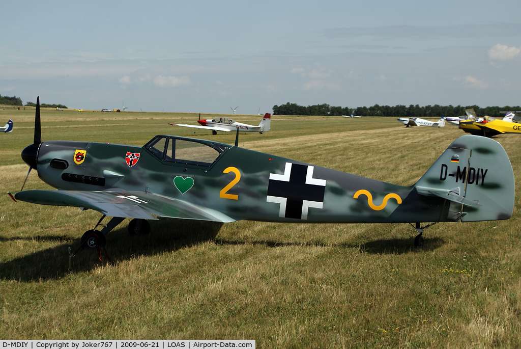 D-MDIY, Messerschmitt Bf-109 C/N Not found D-MDIY, Private Me-109 duplicate