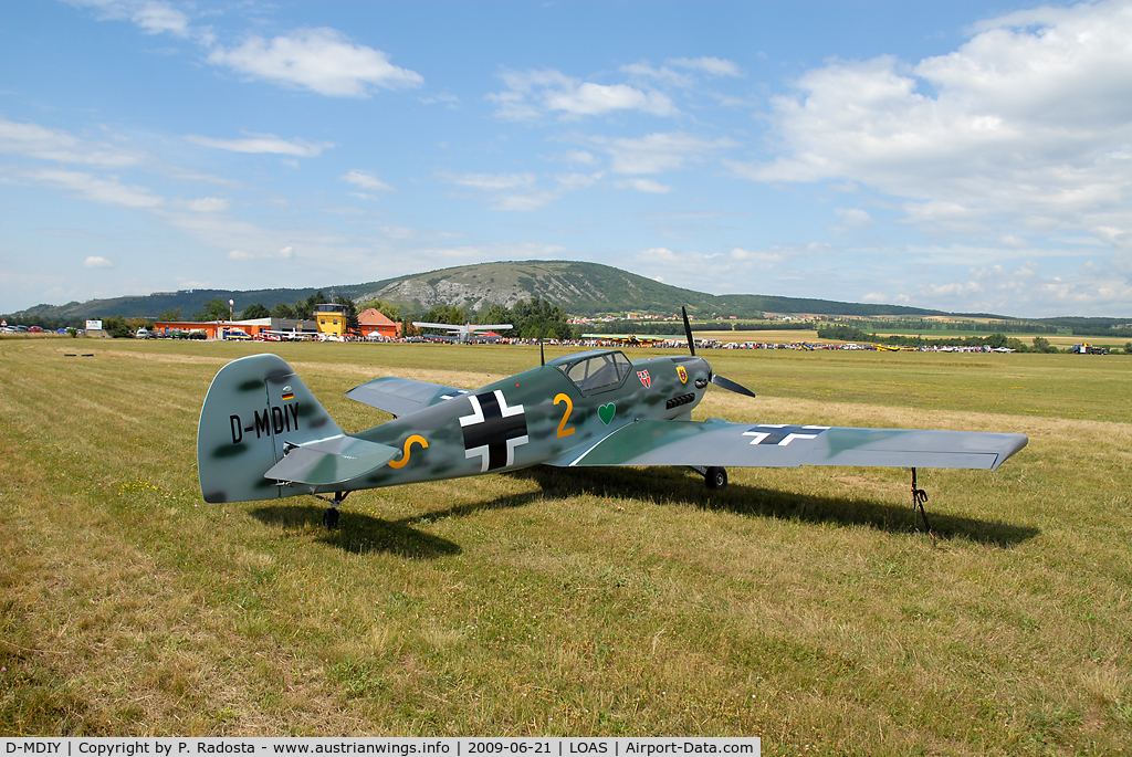 D-MDIY, Messerschmitt Bf-109 C/N Not found D-MDIY, UL Replik of the famous Messerschmitt 109 at 