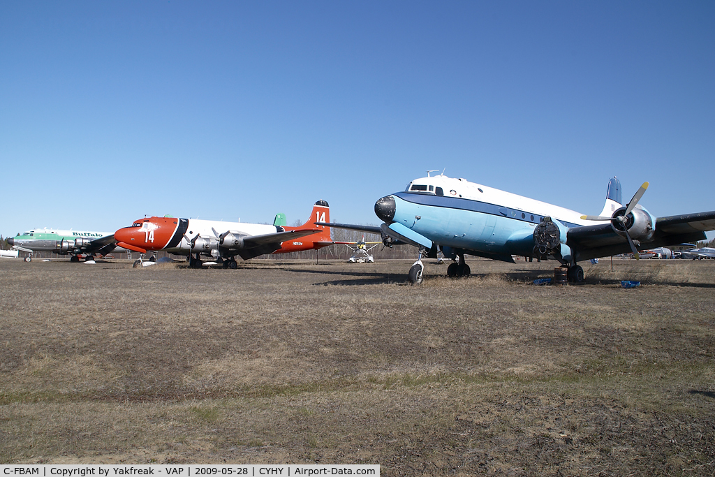 C-FBAM, 1944 Douglas C-54G-DC Skymaster Skymaster C/N 36009, Buffalo Airways DC4