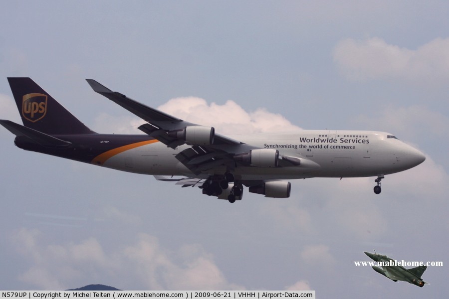N579UP, 1994 Boeing 747-45E (M) C/N 26062, UPS