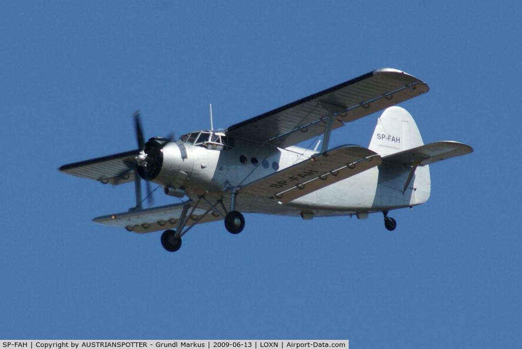 SP-FAH, Antonov An-2 C/N 1G233-22, Antonov An-2