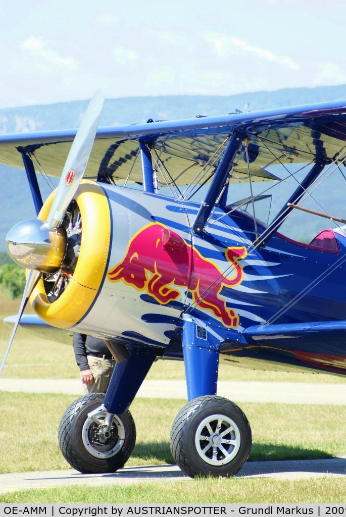 OE-AMM, 1943 Boeing E-75 (PT-13) Stearman C/N 75-5032, Flying Bulls