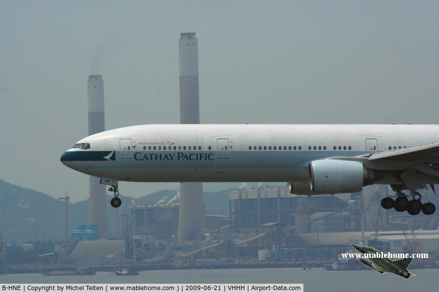 B-HNE, 1997 Boeing 777-367 C/N 27507, Cathay Pacific