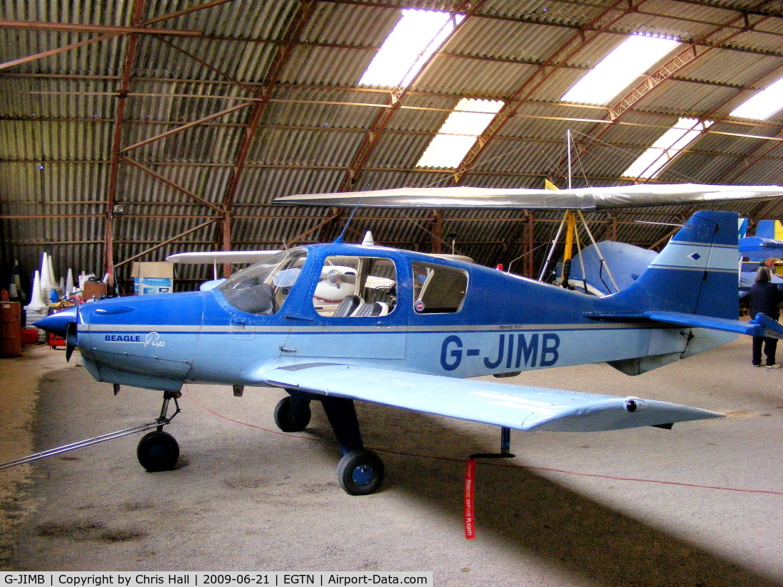 G-JIMB, 1969 Beagle B-121 Pup Series 1 (Pup 100) C/N B121-033, at Enstone Airfield, Previous ID: G-AWWF
