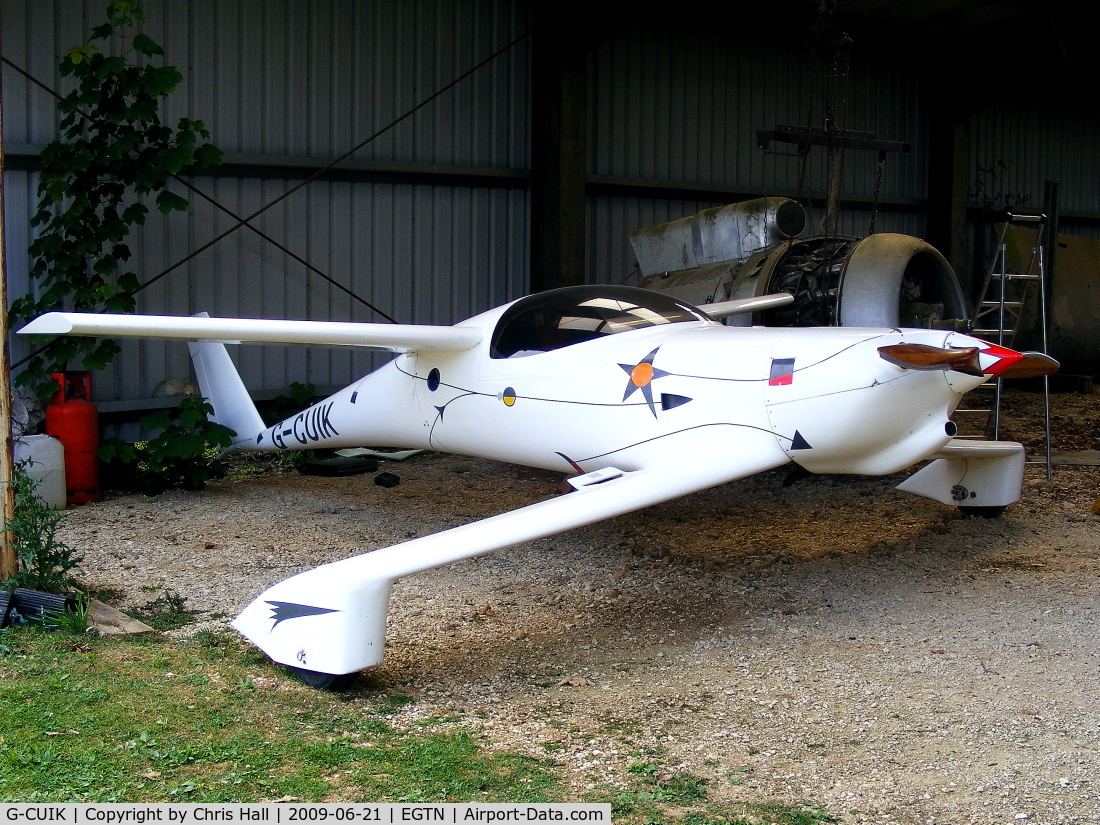 G-CUIK, 2004 QAC Quickie Q200 C/N PFA 094A-11204, at Enstone Airfield