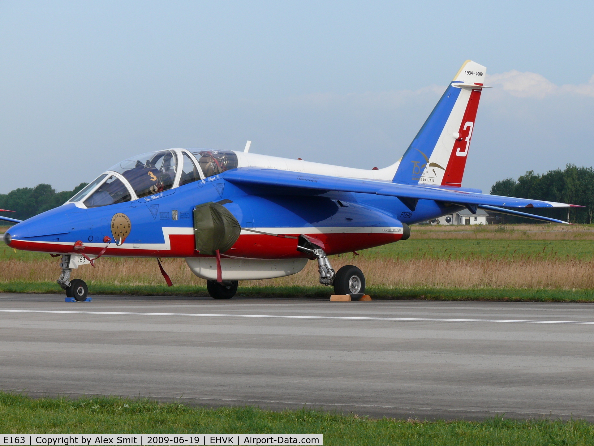 E163, Dassault-Dornier Alpha Jet E C/N E163, Dassault/Dornier Alpha Jet E F-TERB/3/163 French Air Force, Patrouille de France