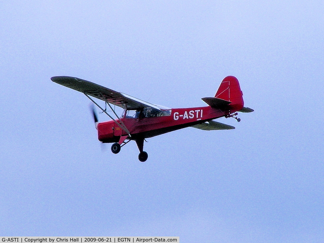 G-ASTI, 1945 Auster 6A Tugmaster C/N 3745, at Enstone Airfield