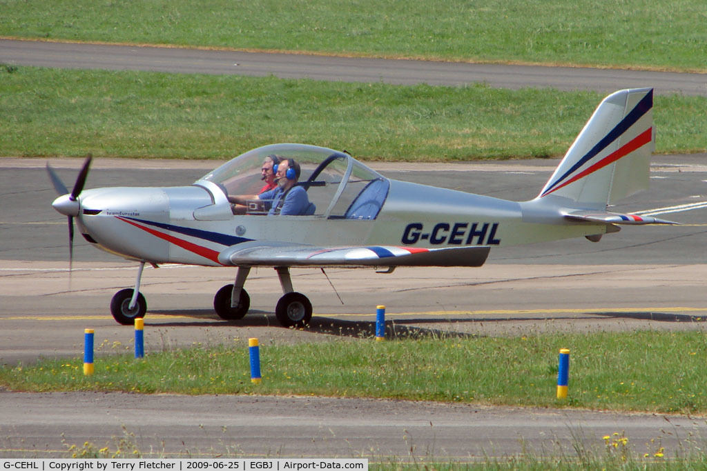 G-CEHL, 2006 Aerotechnik EV-97 TeamEurostar UK C/N 2928, TeamEurostar at Satverton