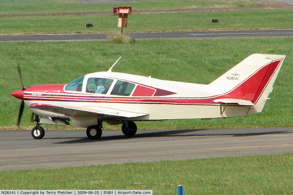 N28141, 1980 Bellanca 17-30A Viking C/N 80-30982, Bellanca 17-30A at Staverton