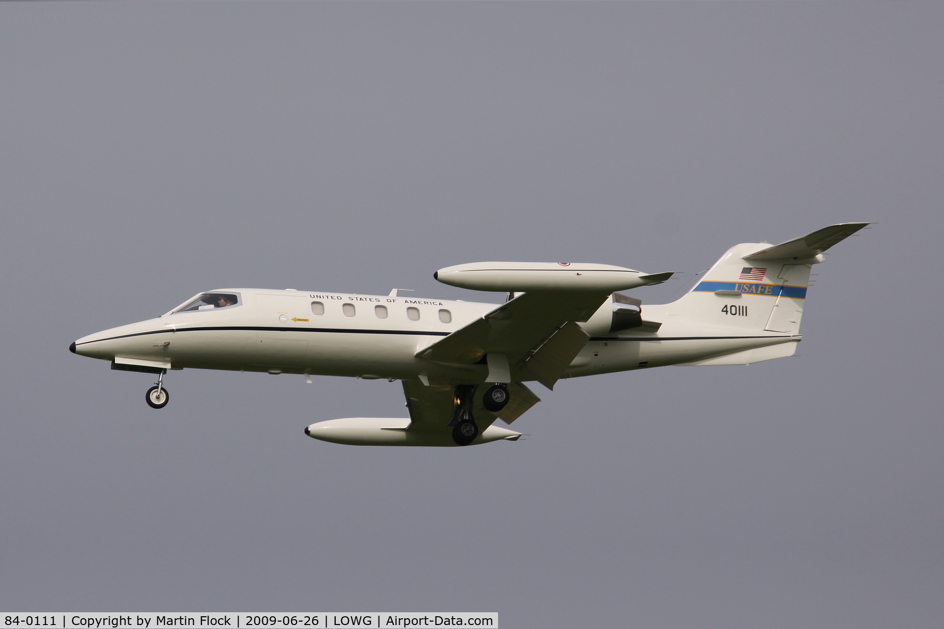 84-0111, 1985 Gates Learjet 35A (C-21A) C/N 35A-557, .