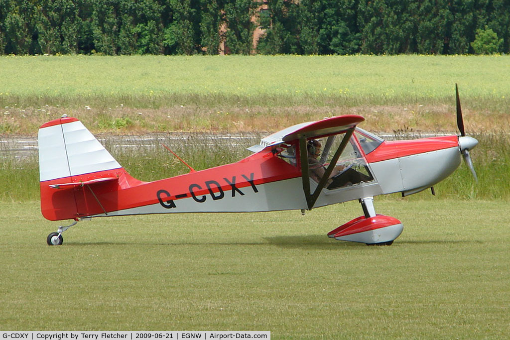 G-CDXY, 2007 Skystar Kitfox Series 7 C/N PFA 172D-14112, Skystar Kitfox at Wickenby on 2009 Wings and Wheel Show