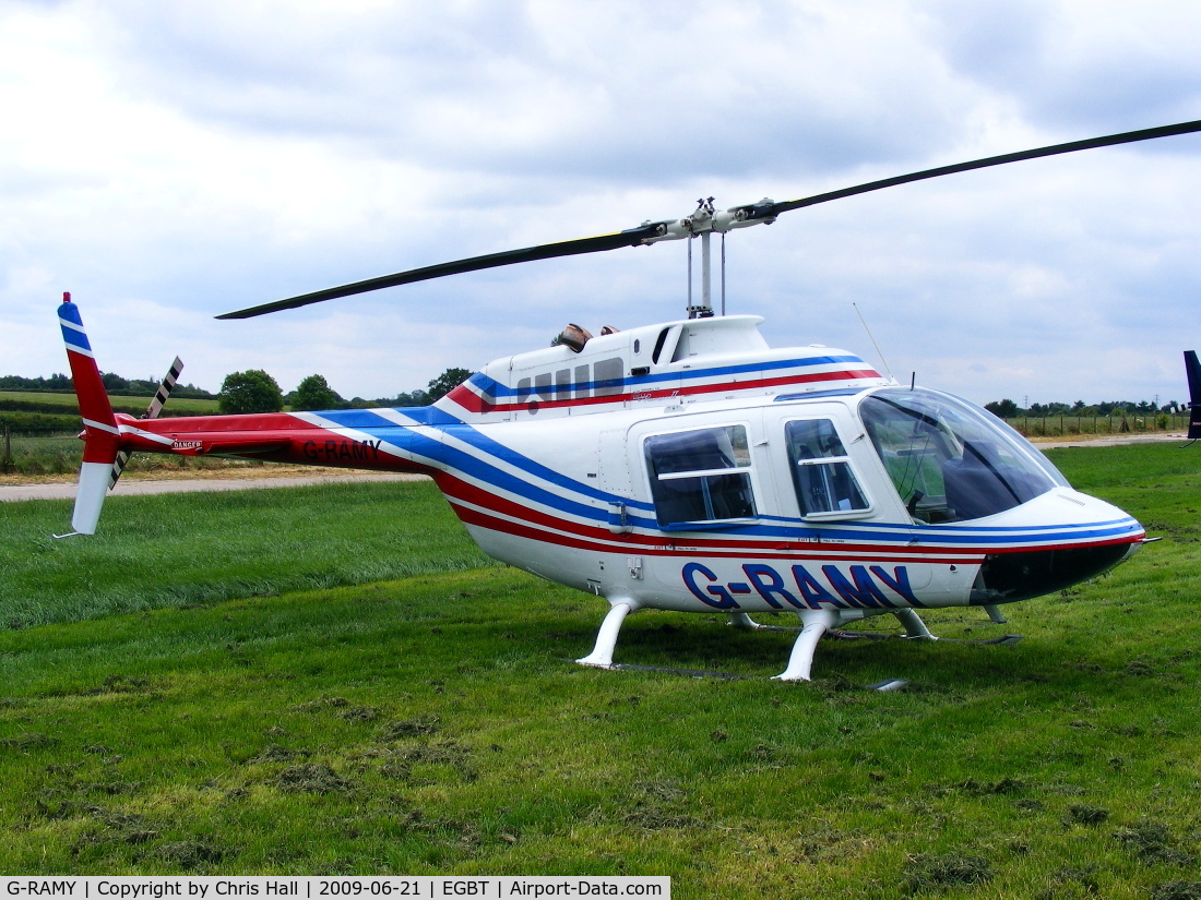 G-RAMY, 1974 Bell 206B JetRanger II C/N 1401, Lincair Ltd, Previous ID: N59554