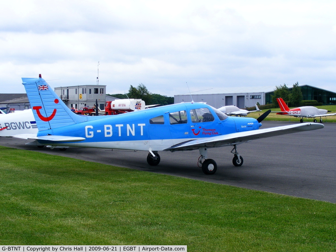 G-BTNT, 1976 Piper PA-28-151 Cherokee Warrior C/N 28-7615401, Thomsonfly Flying Club