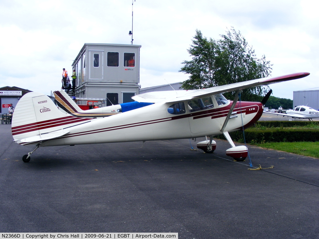 N2366D, 1952 Cessna 170B C/N 20518, privately owned