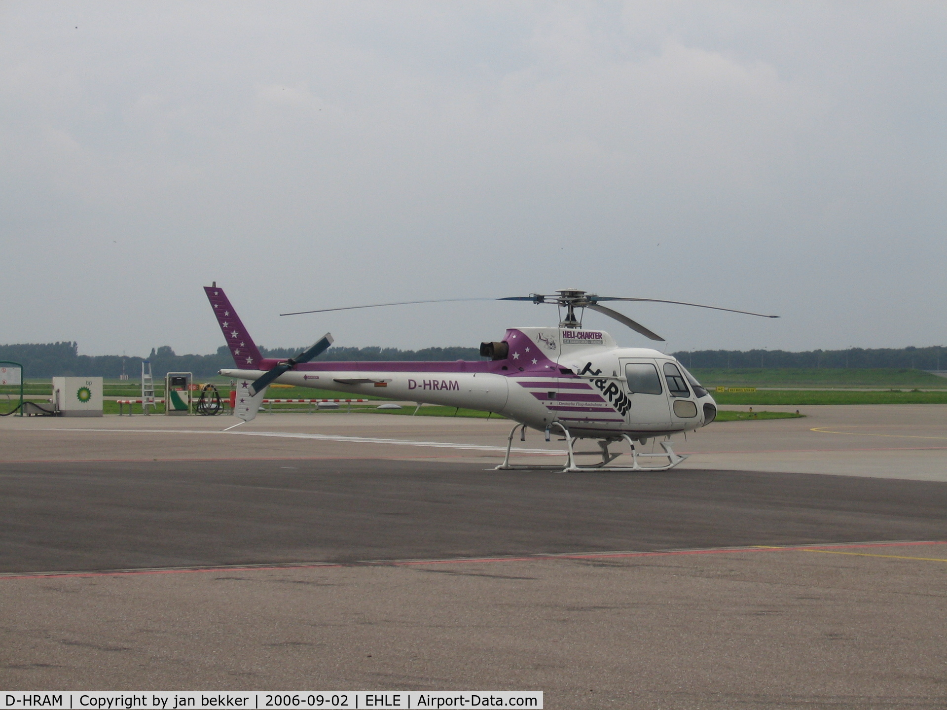 D-HRAM, Eurocopter AS-350BA Ecureuil C/N 2591, Lelystad