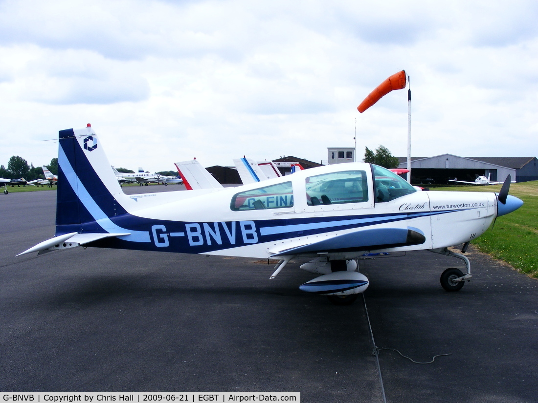 G-BNVB, 1978 Grumman American AA-5A Cheetah C/N AA5A-0758, Turweston Flying Club, Previous ID: N26843