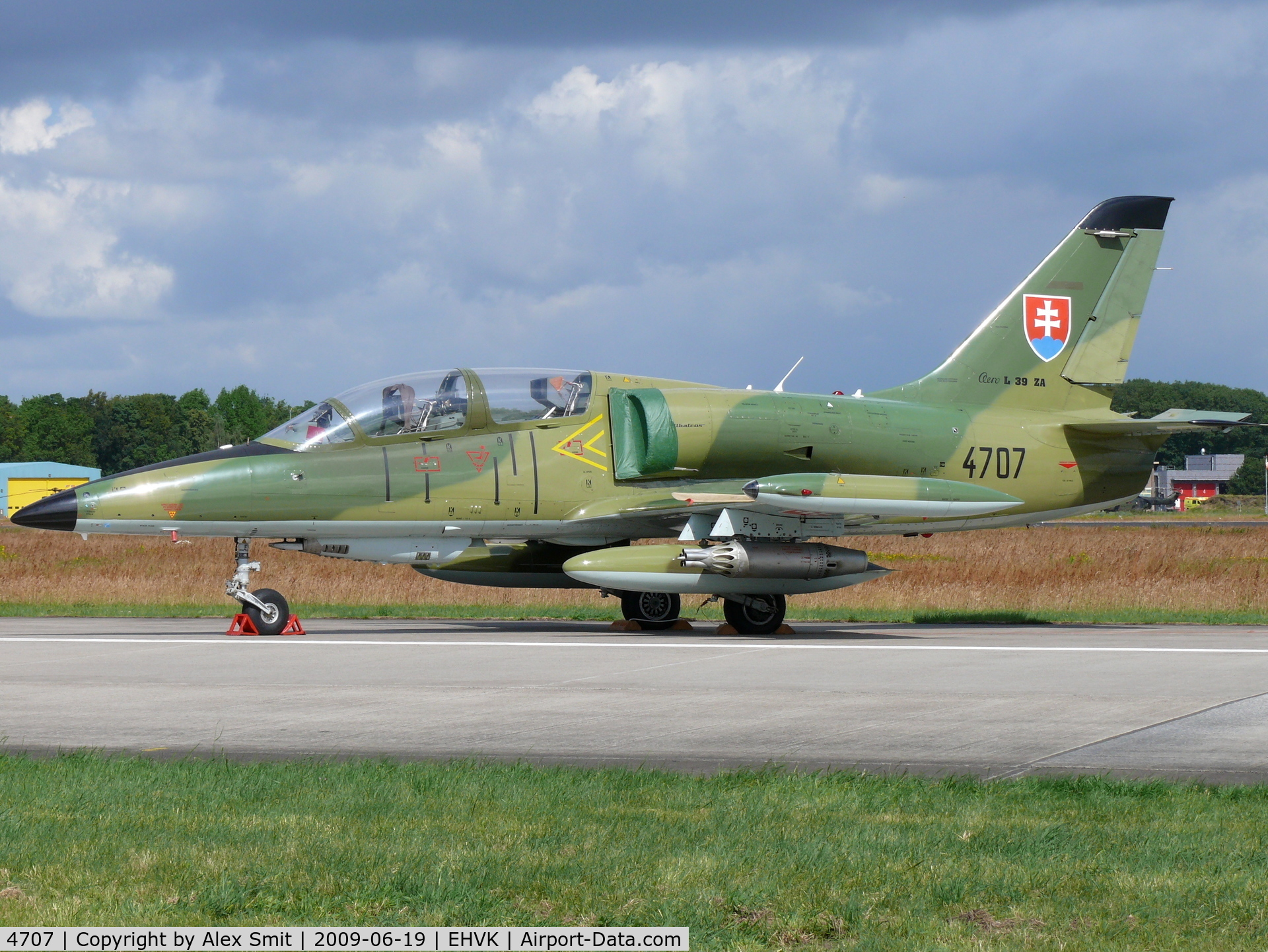 4707, Aero L-39ZA Albatros C/N 934707, Aero L-39ZA Albatros 4707 Slovak Air Force