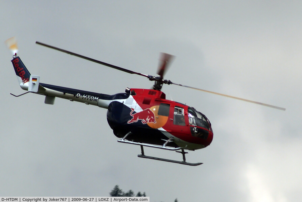 D-HTDM, MBB Bo-105CB-4 C/N S-140, Flying Bulls Eurocopter BO-105CBS-4