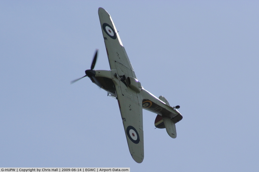 G-HUPW, 1940 Hawker Hurricane I C/N G592301, Cosford Airshow 2009