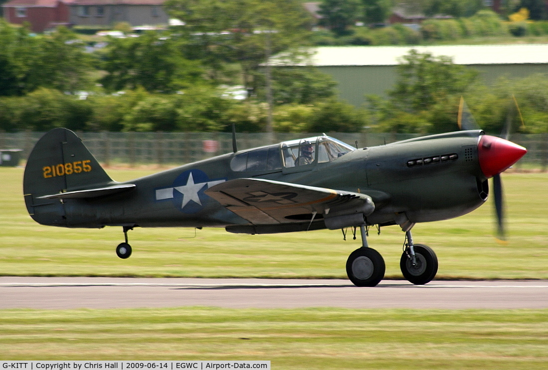 G-KITT, 1943 Curtiss P-40M Warhawk C/N 27490, Cosford Airshow 2009