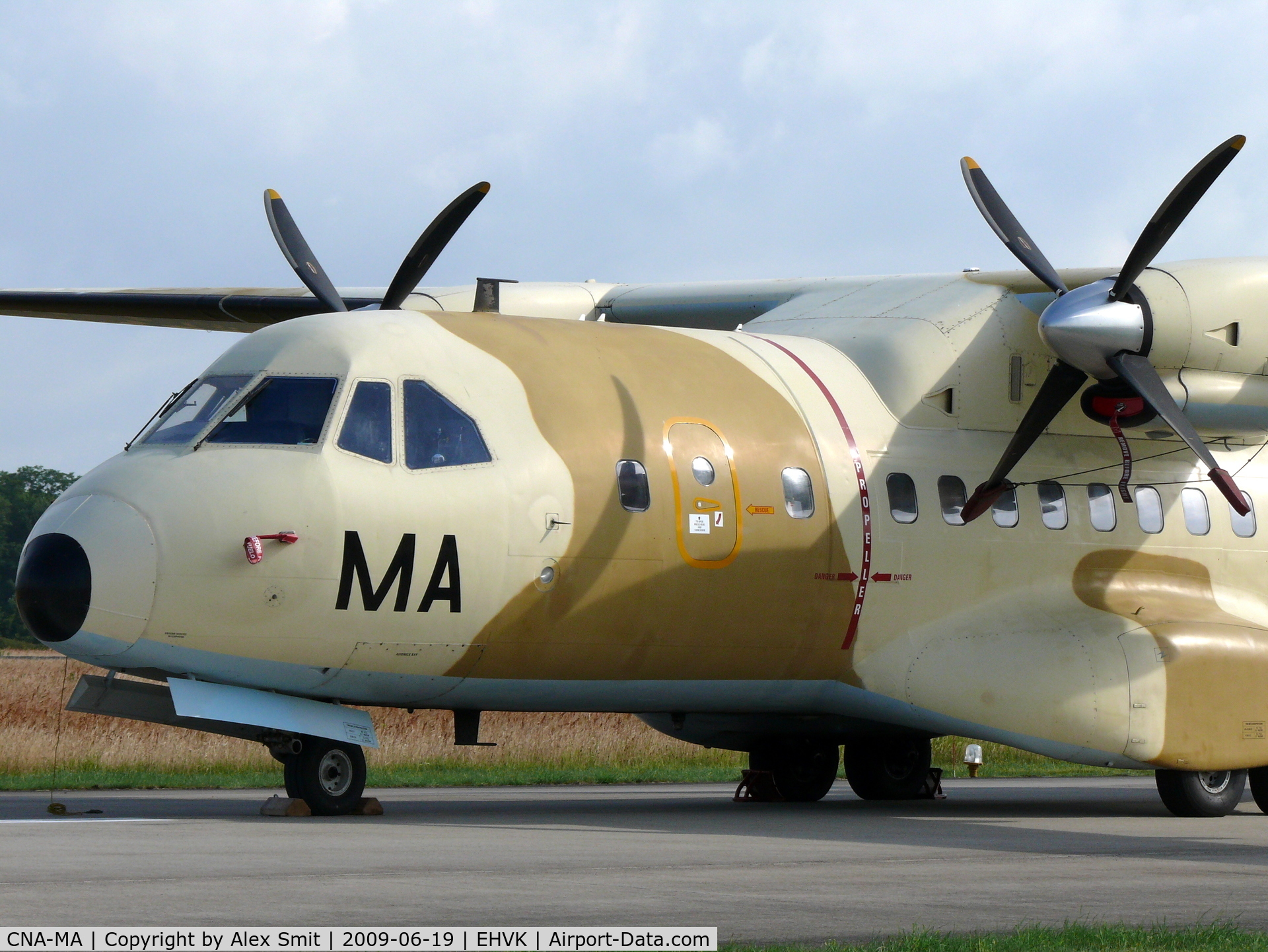 CNA-MA, Airtech CN-235-100M C/N C023, CASA CN235M-100 CNA-MA Moroccan Air Force