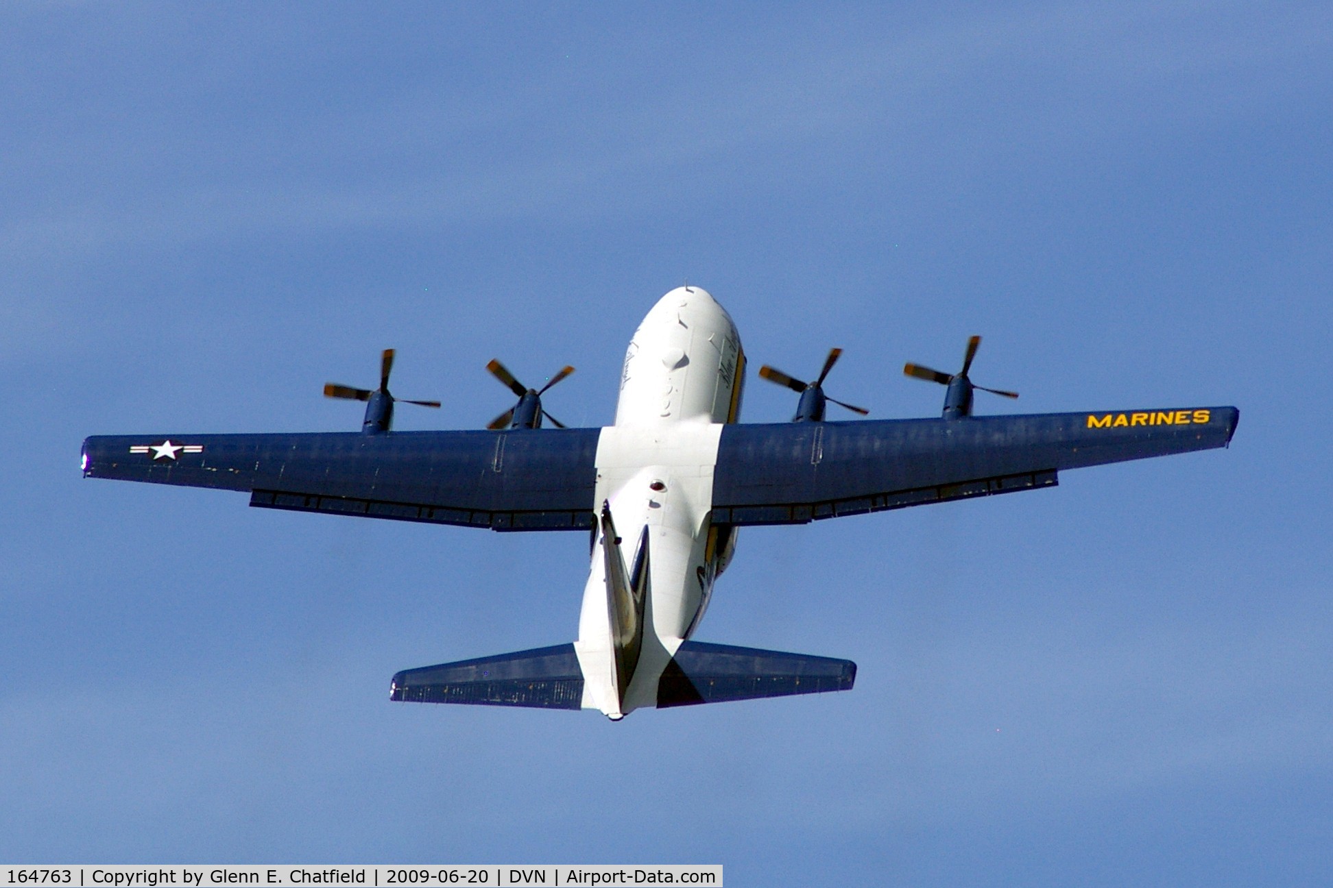 164763, 1992 Lockheed C-130T Hercules C/N 382-5258, Quad Cities Air Show