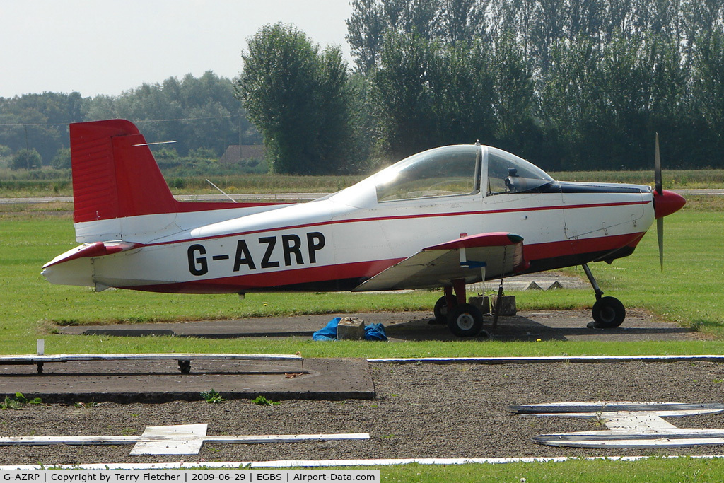 G-AZRP, 1969 Victa Airtourer 115 C/N 529, Glos Airtourer at Shobdon on the Day of the 2009 LAA Regional Strut Fly-in