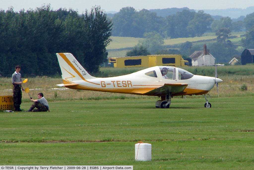 G-TESR, 2008 Tecnam P-2002RG Sierra C/N PFA 333A-14758, Tecnam P2002 at Shobdon on the Day of the 2009 LAA Regional Strut Fly-in