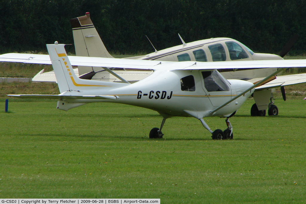 G-CSDJ, 1999 Jabiru UL C/N PFA 274A-13337, Jabiru UL at Shobdon on the Day of the 2009 LAA Regional Strut Fly-in