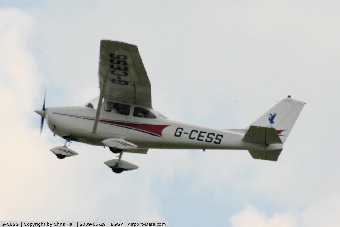 G-CESS, 1965 Reims F172G Skyhawk C/N 0181, Liverpool Flying School,  Previous ID; G-ATGO