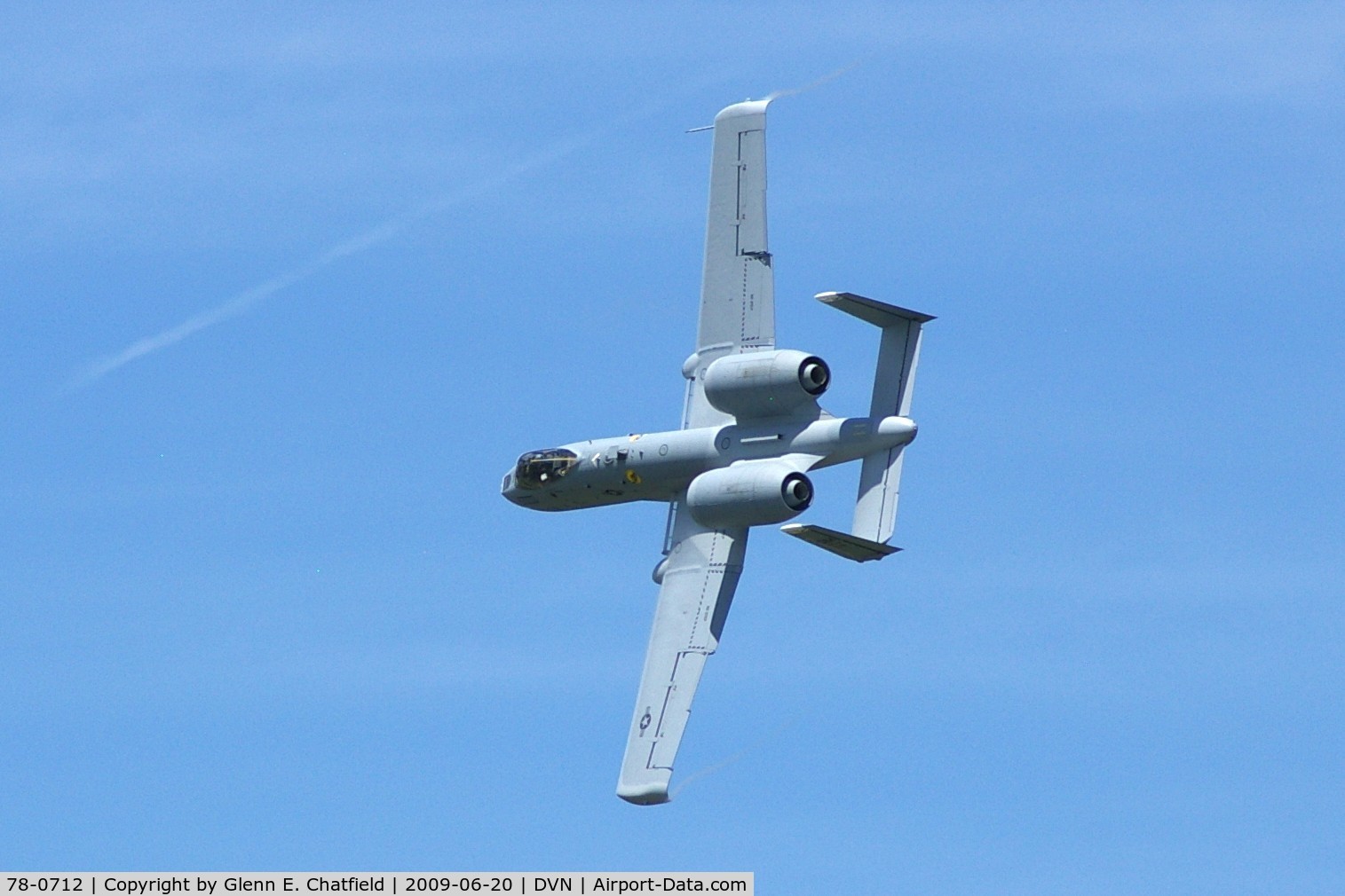 78-0712, 1978 Fairchild Republic A-10C Thunderbolt II C/N A10-0332, Quad Cities Air Show