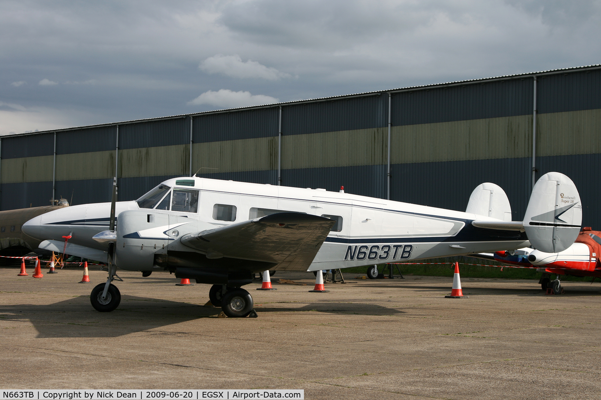 N663TB, 1964 Beech H-18 Tri-Gear C/N BA-663, EGSX