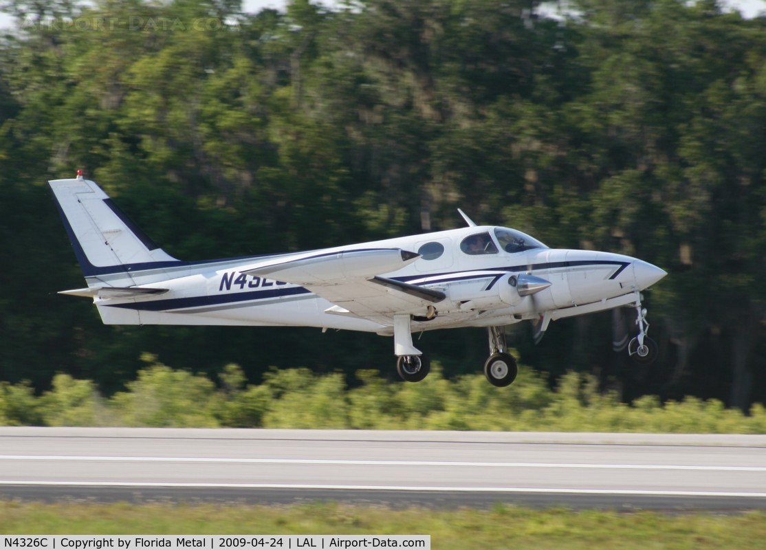 N4326C, 1976 Cessna 340A C/N 340A0075, Cessna 340A