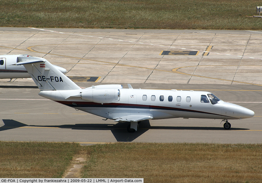 OE-FOA, 2007 Cessna 525A CitationJet CJ2+ C/N 525A-0354, Vienna Jet Cessna 525A CJ2 Plus