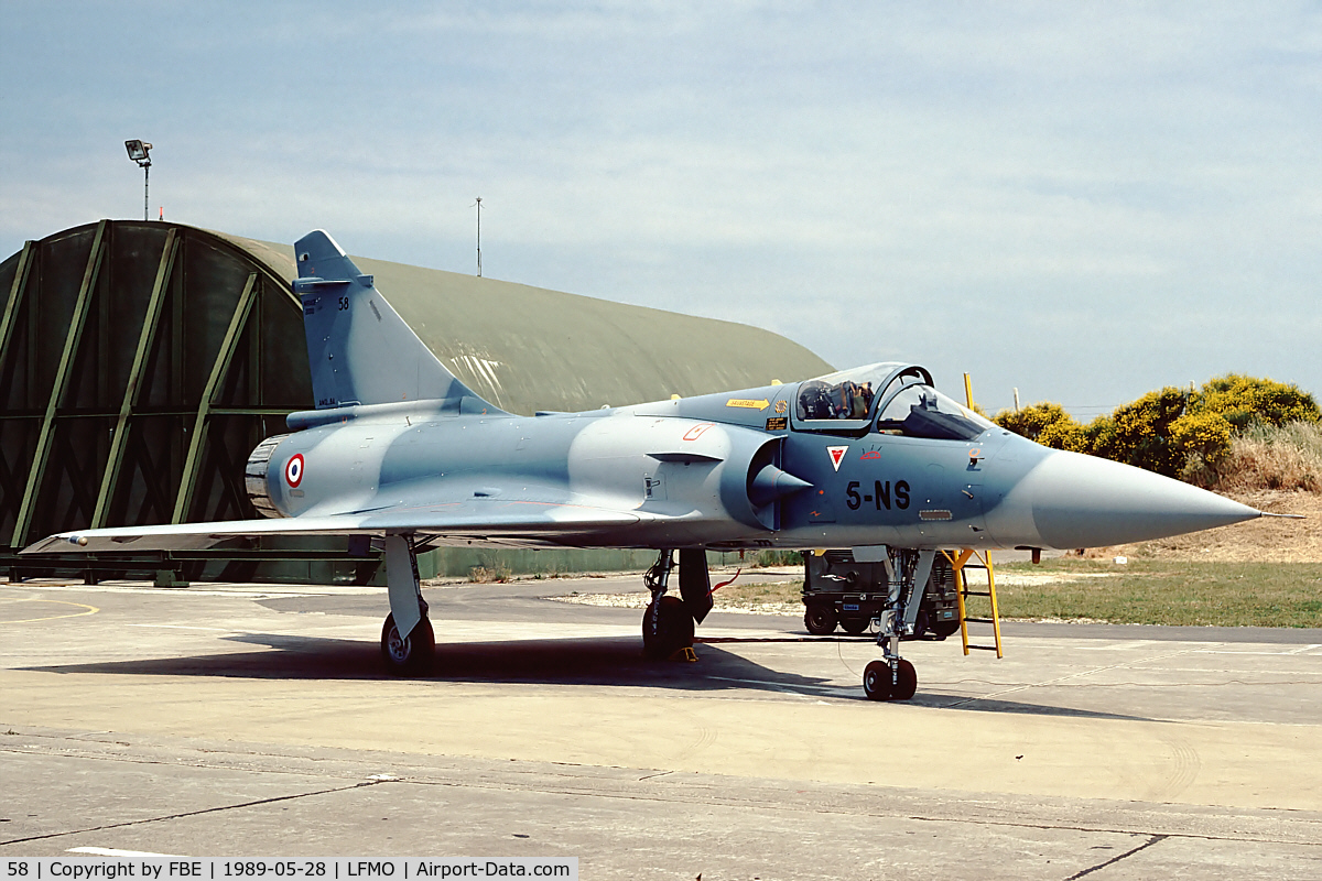 58, Dassault Mirage 2000-5F C/N 260, 5-NS