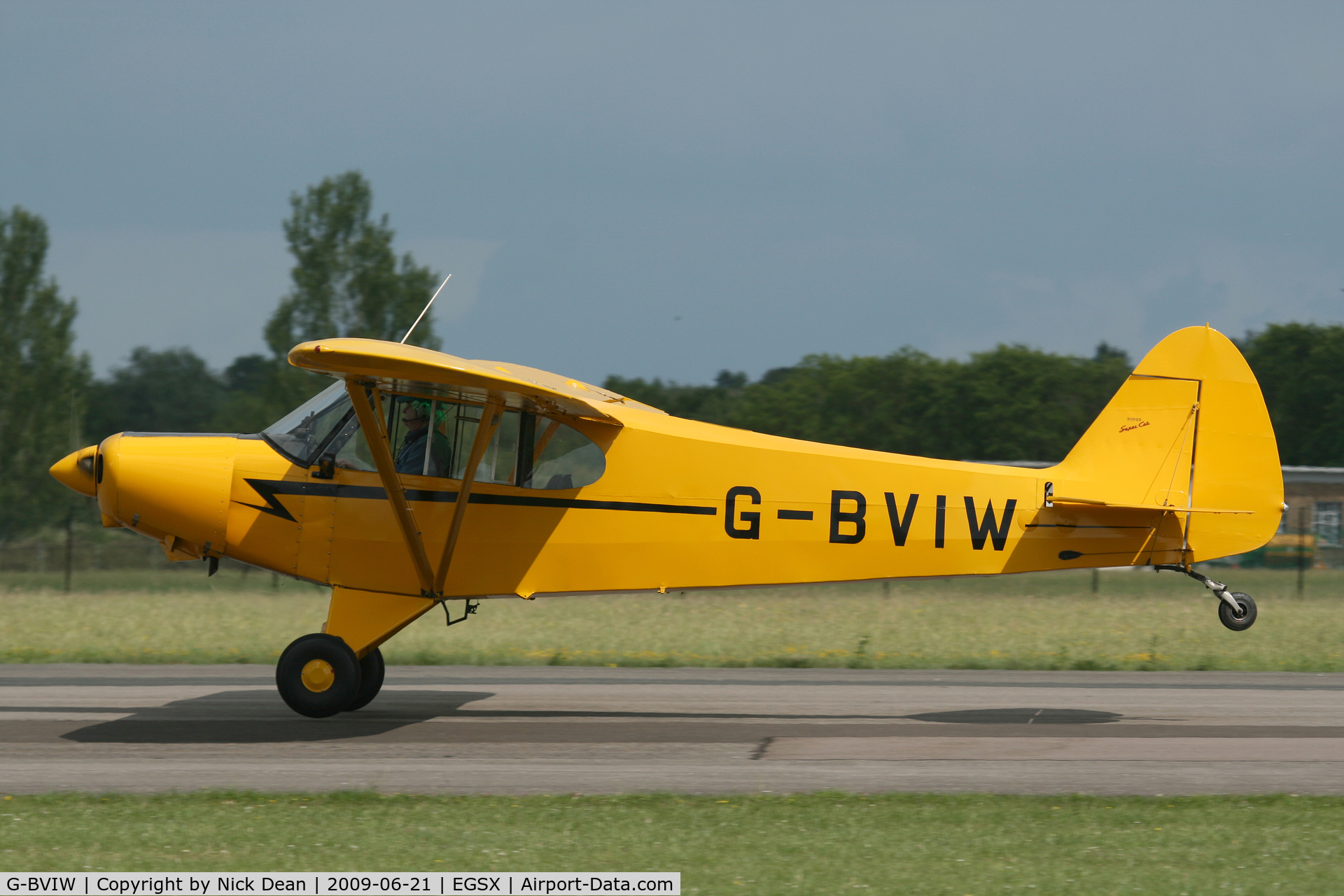 G-BVIW, 1965 Piper PA-18-150 Super Cub C/N 18-8277, EGSX