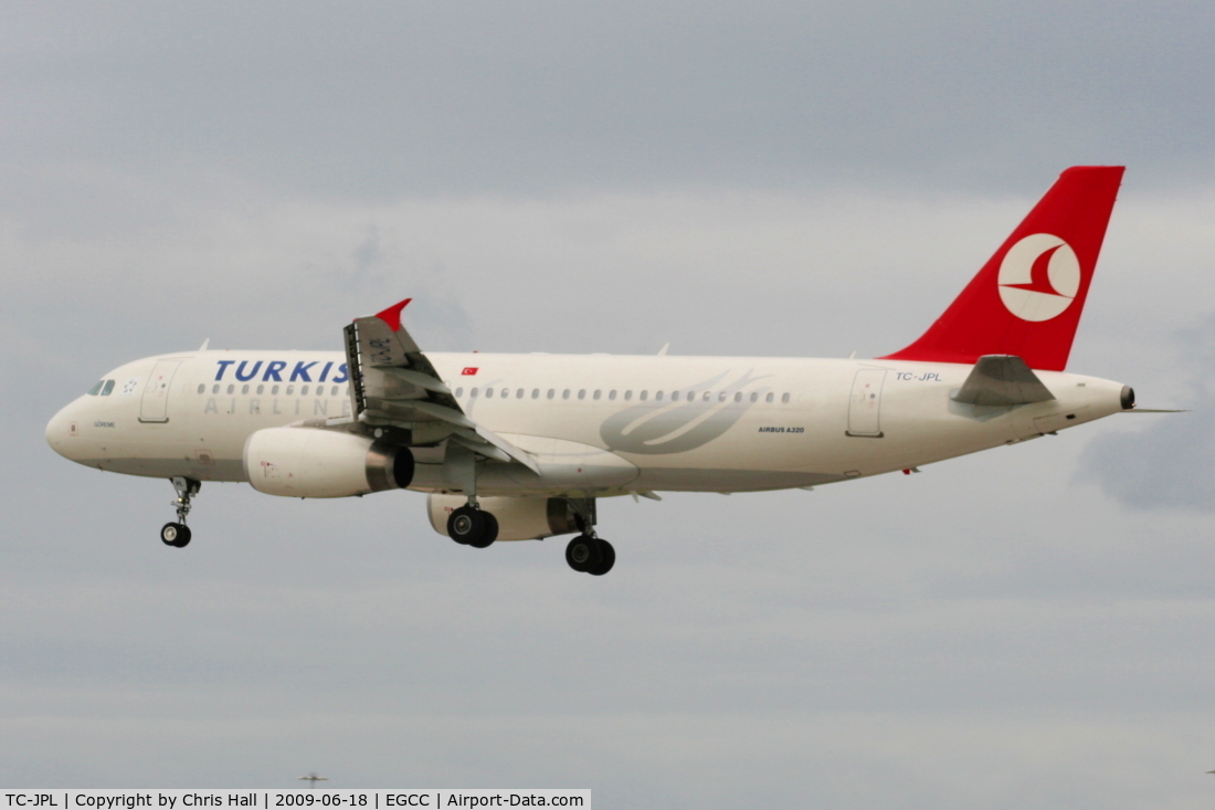 TC-JPL, 2007 Airbus A320-232 C/N 3303, Turkish Airlines Airbus A-320-232
