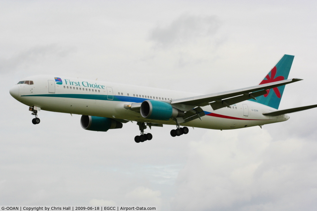 G-OOAN, 1993 Boeing 767-39H C/N 26256, First Choice