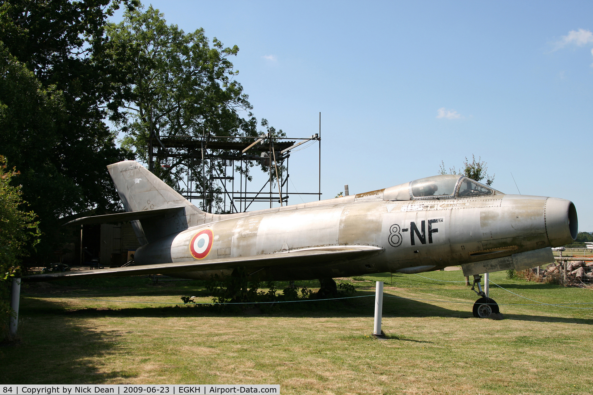 84, Dassault Mystere IVA C/N 84, EGKH