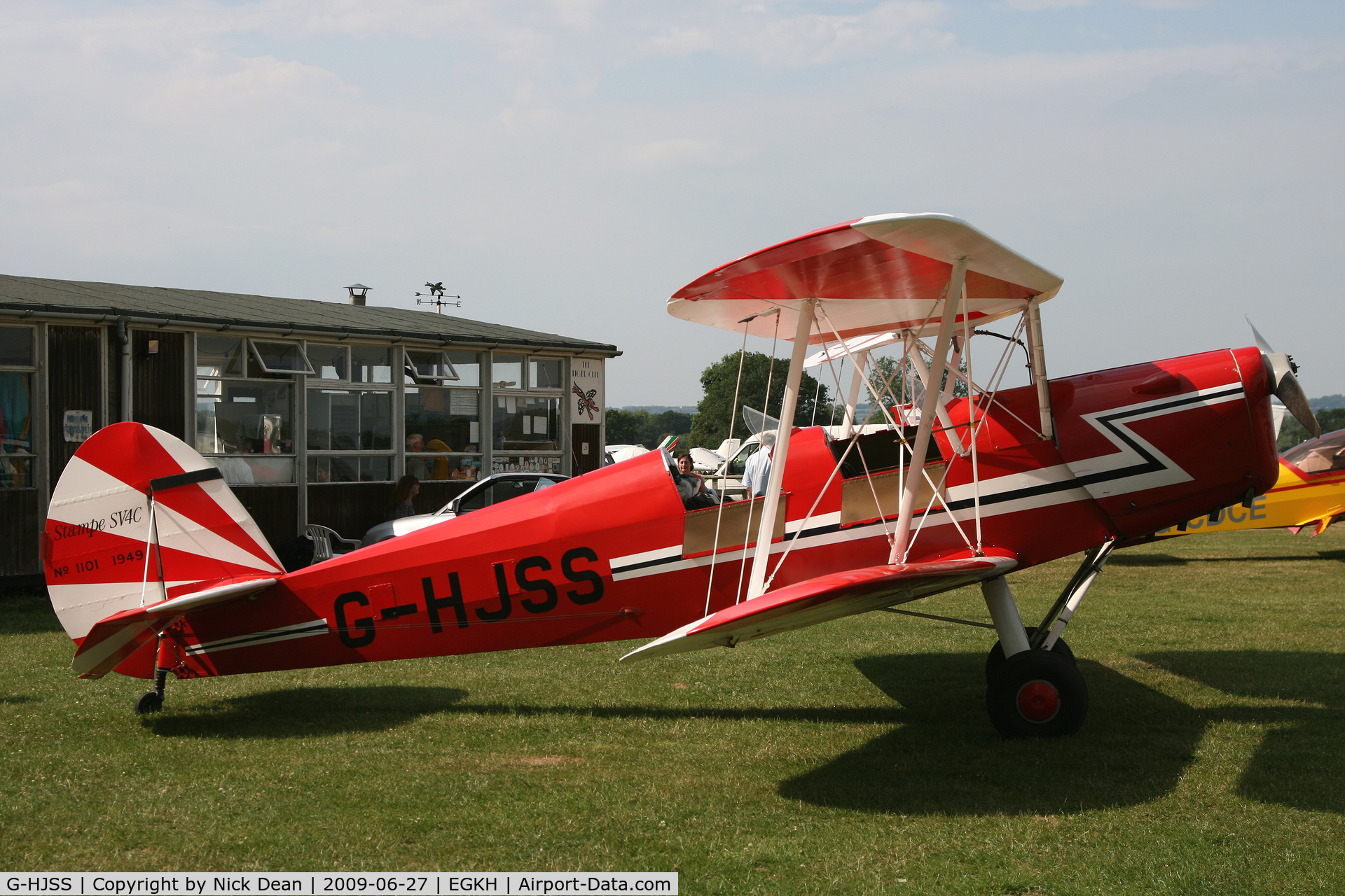 G-HJSS, 1949 Stampe-Vertongen SV-4C C/N 1101, EGKH