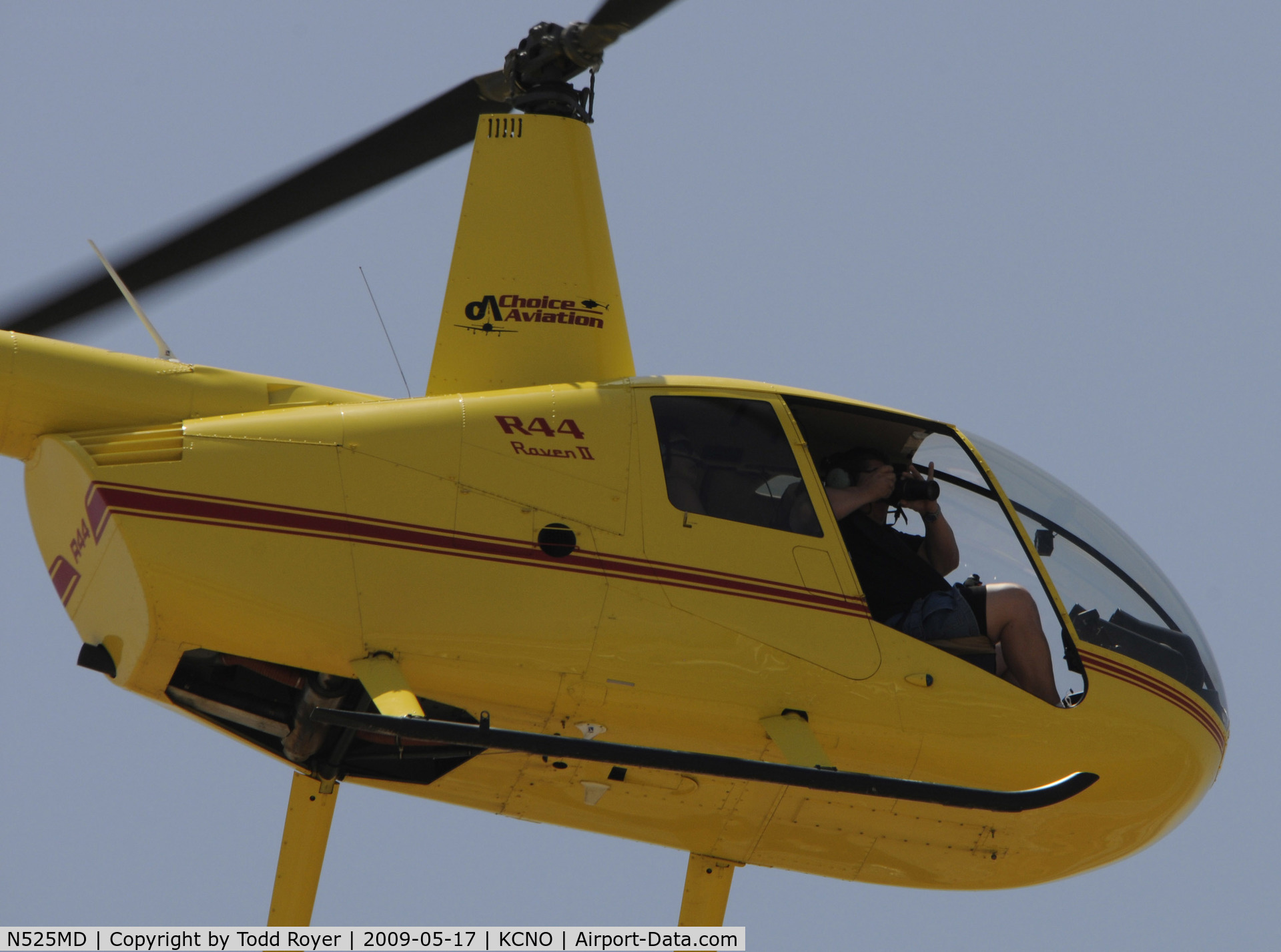 N525MD, 2006 Robinson R44 II C/N 11510, Chino Airshow 2009