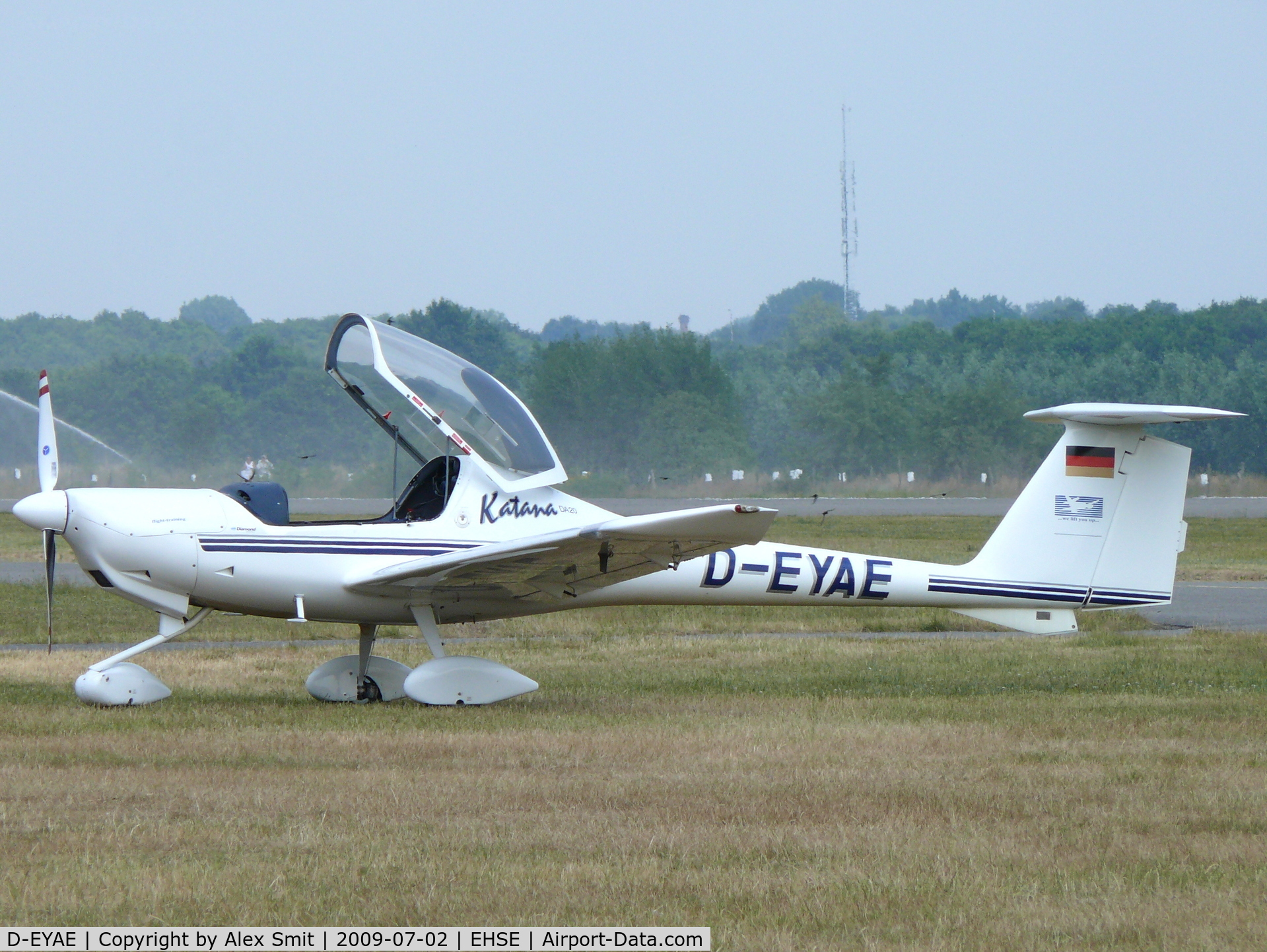 D-EYAE, Diamond DV-20A-1 Katana C/N 10082, Diamond Da20 Katana D-EYAE