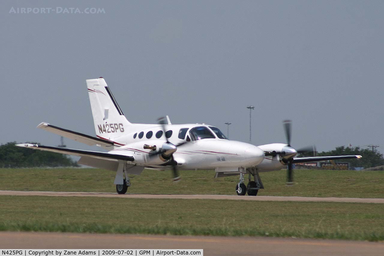 N425PG, 1984 Cessna 425 Conquest I C/N 425-0200, At Grand Prairie Municipal