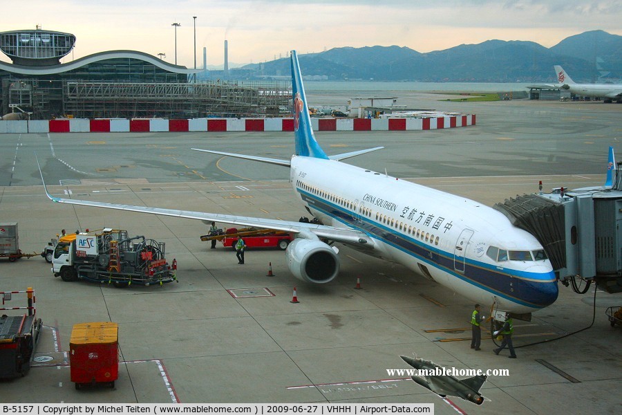 B-5157, Boeing 737-81Q C/N 30787, China Southern Airlines