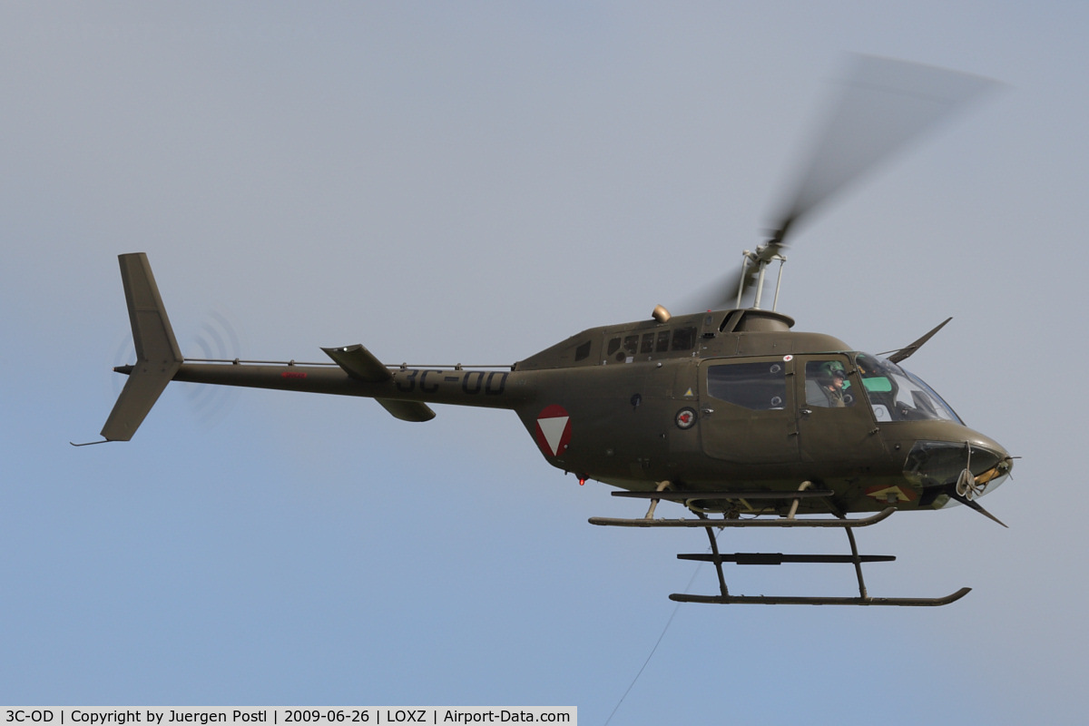 3C-OD, Bell OH-58B Kiowa C/N 42242, Bell OH-58B Kiowa (206A-1) Austria - Air Force
