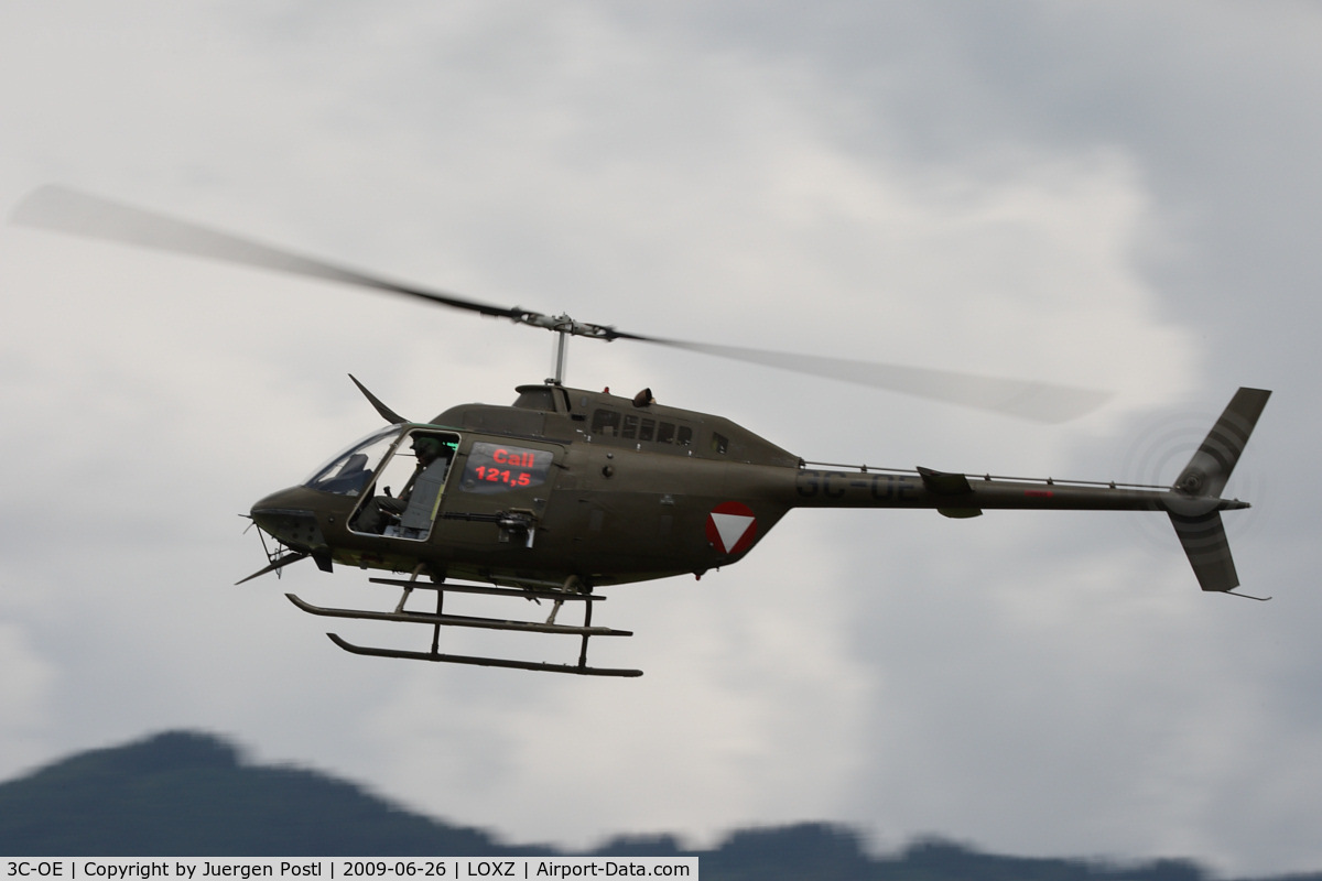 3C-OE, Bell OH-58B Kiowa C/N 42243, Bell OH-58B Kiowa (206A-1) Austria - Air Force