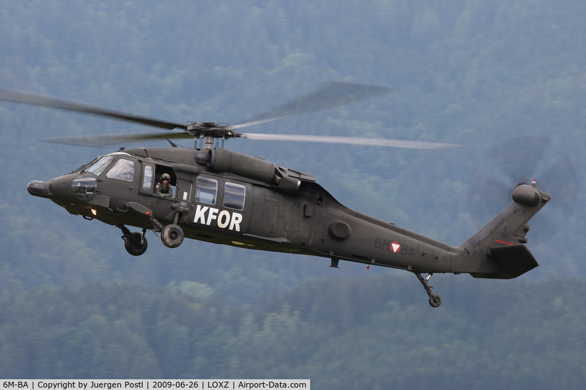 6M-BA, 2002 Sikorsky S-70A-42 Black Hawk C/N 70-2709, Sikorsky S-70A-42 Black Hawk - Austria Air Force